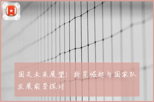 国足未来展望:新星崛起与国家队发展前景探讨