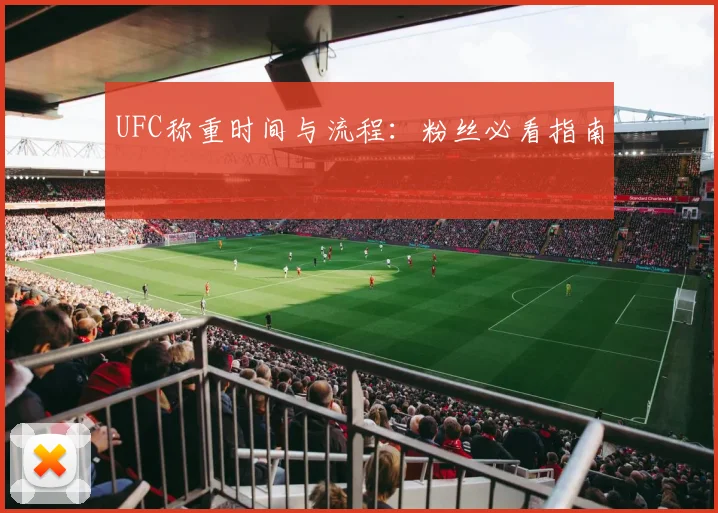 UFC称重时间与流程：粉丝必看指南